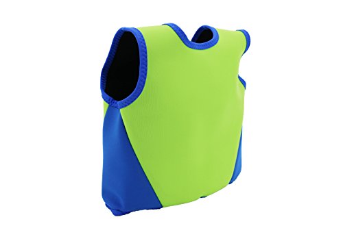 SwimMad Swim Jacket for Kids 3-6 Years (Green/Blue)