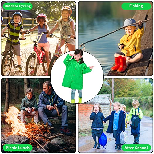 Cartoon Raincoat for Boys and Girls, Age 5-8