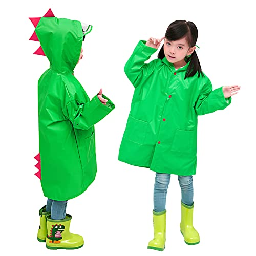 Cartoon Raincoat for Boys and Girls, Age 5-8