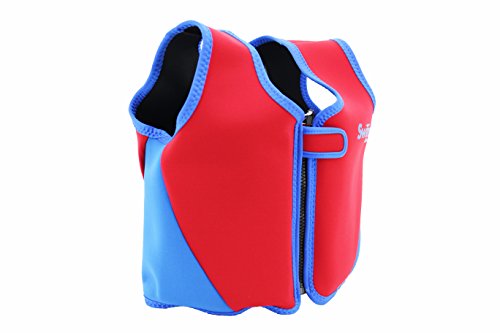 SwimMad Swim Float Jacket 3-6 Years (Red/Blue)