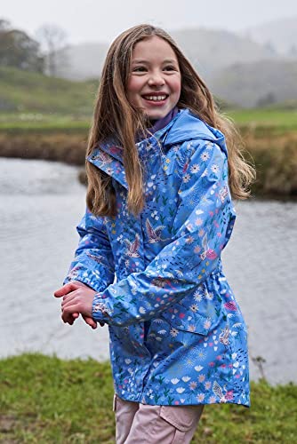 Kids Lightweight Waterproof Jacket - Fleece Lined