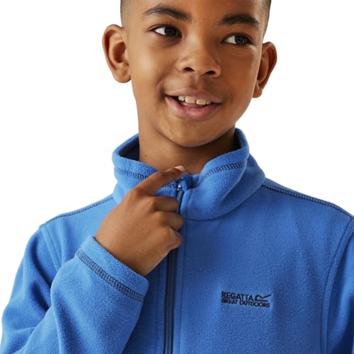 Regatta Kids King II Fleece Jacket - Oxford Blue