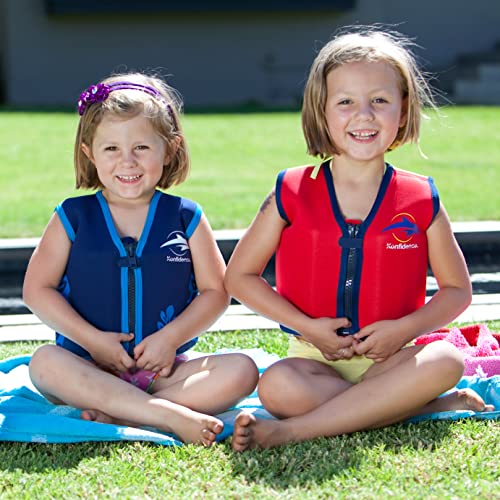 Premium Kids Swim Vest - Konfidence Jacket (Pink, Large)