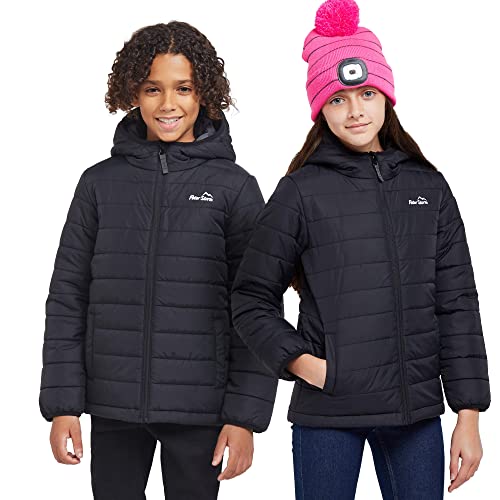 Peter Storm Kids' Blisco II Hooded Jacket, Black