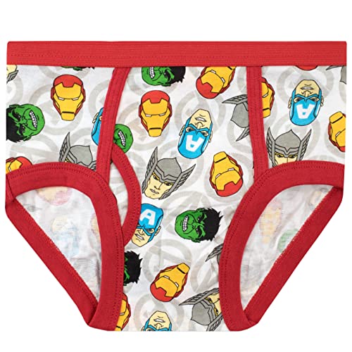 5-Pack Marvel Boys Avengers Briefs, Age 5-6