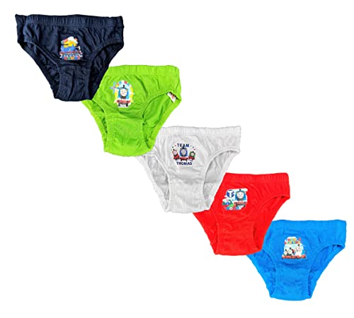 Boys Thomas the Tank 5 Pair Cotton Briefs