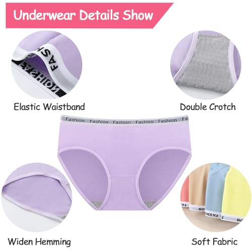 Girls Seamless Briefs: High Elasticity, Fashionable & Comfortable
