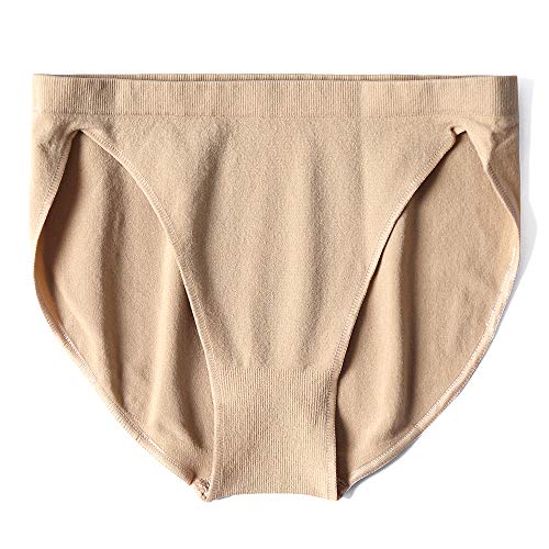 s.lemon Ballet Briefs for Girls Ladies - Nude L