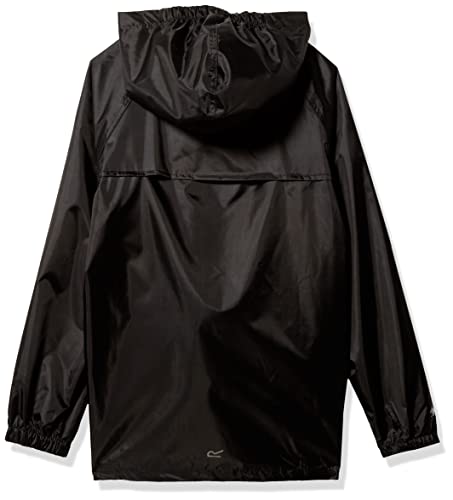 Regatta Kids' Black Waterproof Jacket - 9-10 Yrs