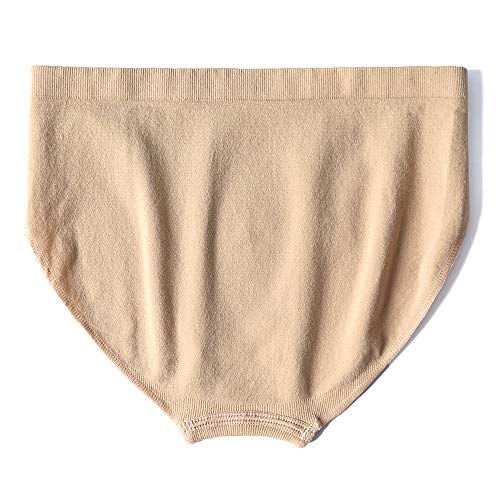 s.lemon Ballet Briefs for Girls Ladies - Nude L
