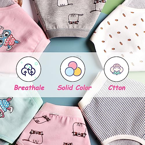 Bysion Teen Girls Soft Cotton Period Panties - Pack of 5