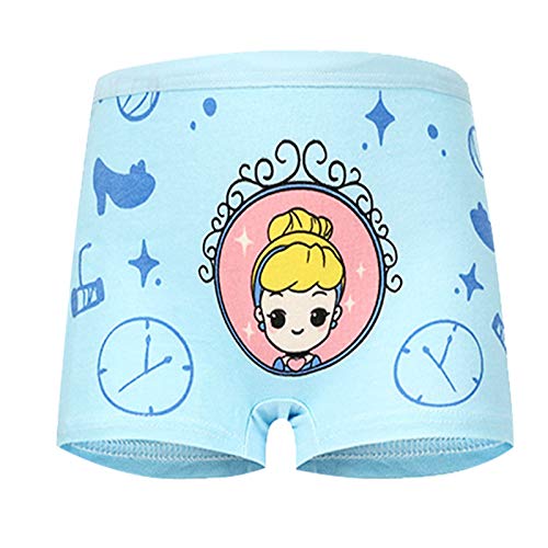 Pack of 12 Girls' Comfortable Cotton Knickers (Size L, 5-7 Years)