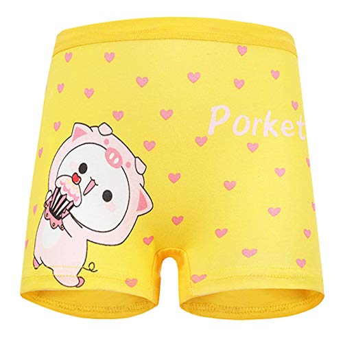 Pack of 12 Girls' Comfortable Cotton Knickers (Size L, 5-7 Years)