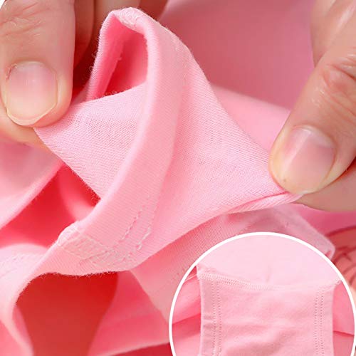 Pack of 12 Girls' Comfortable Cotton Knickers (Size L, 5-7 Years)