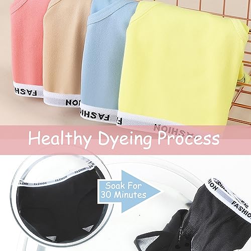 8-Pack Sunvivid Teen Girls Seamless Knickers for Ages 8-18