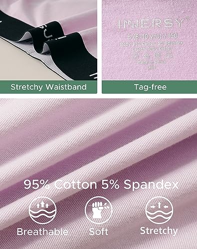 Teen Period Pants 3-Pack: Boxer Shorts for Girls (10-12 Years)