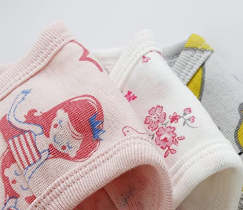 LeQeZe Girls' Cotton Briefs - 12 Pack (2-3 Years)