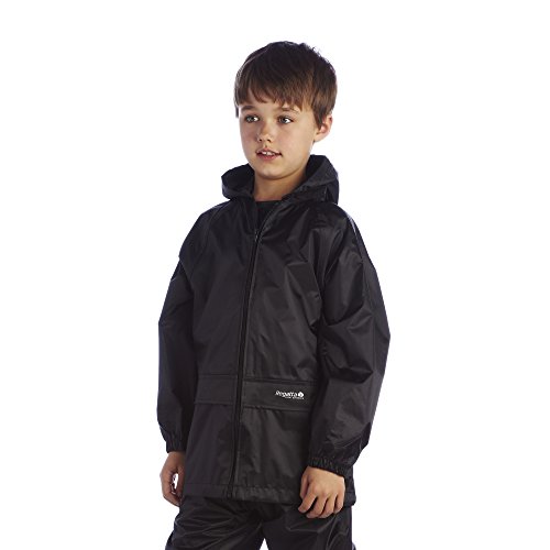 Regatta Kids Waterproof Jacket - Black, Navy, Pink