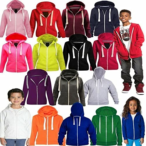Warm Fleece Hoodie for Girls and Boys