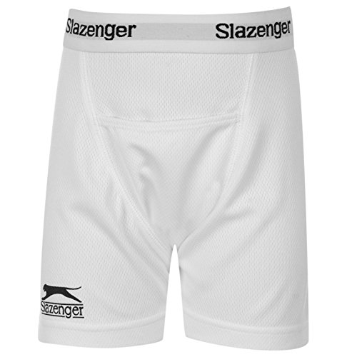 Slazenger Boys Cricket Underwear Trunks - White 11-12