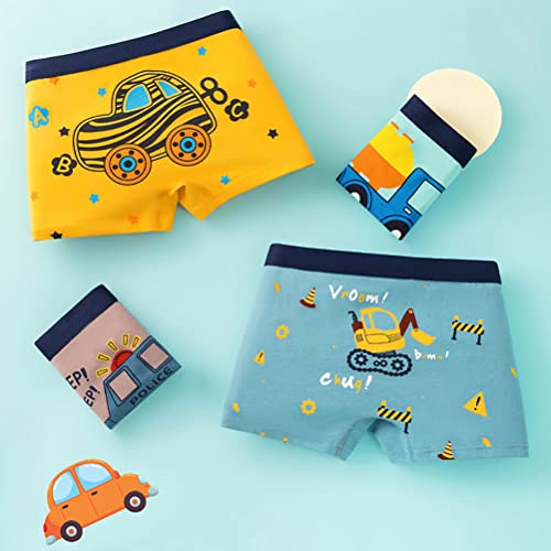 Boys Cotton Dinosaur Boxer Shorts (12 Pack) - Size M