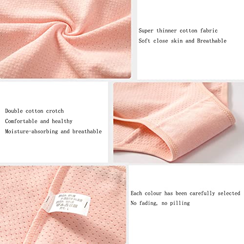 Teen Girls Soft Cotton Underwear - Pack of 8