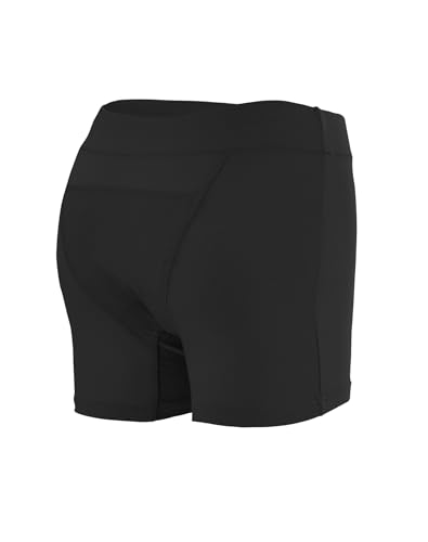 Teen Girls' Black Period Panties by INNERSY, Pack of 3