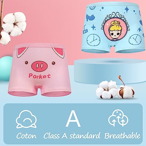 12 Pack of Cute Princess Animals Girls Knickers