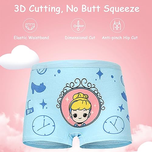 12 Pack of Cute Princess Animals Girls Knickers