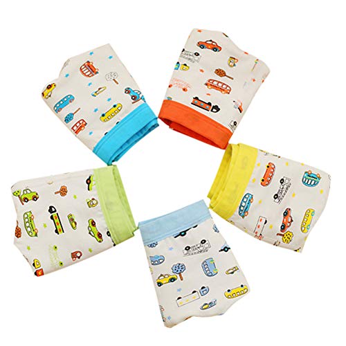 Little Boys' Soft Cotton Briefs - Truck Pattern (2-4 Years)