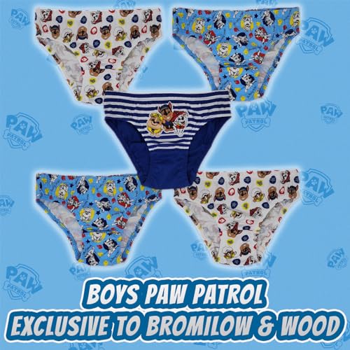 Paw Patrol Boys 100% Cotton Briefs - 5 Pack 18-24m