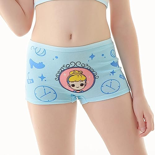 12 Pack of Cute Princess Animals Girls Knickers