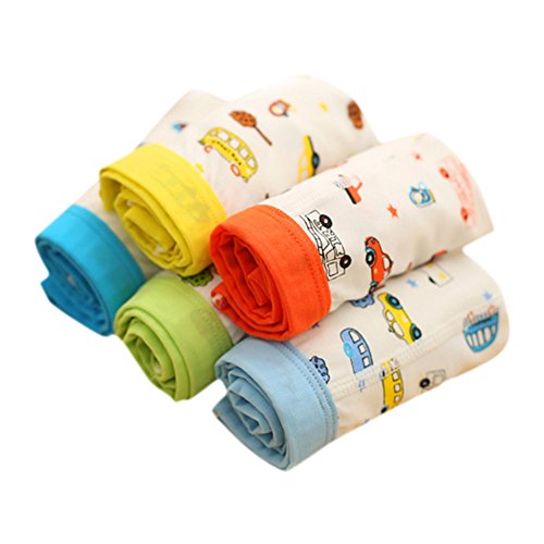 Little Boys' Soft Cotton Briefs - Truck Pattern (2-4 Years)