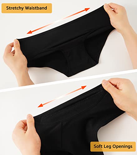 Black Girls Teen Underwear 6 Pack (Size M)