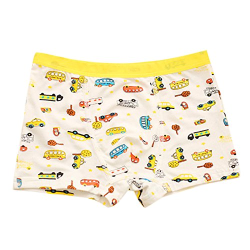 Little Boys' Soft Cotton Briefs - Truck Pattern (2-4 Years)