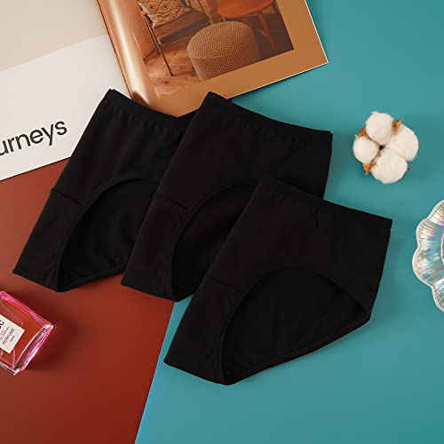 Black Girls Teen Underwear 6 Pack (Size M)