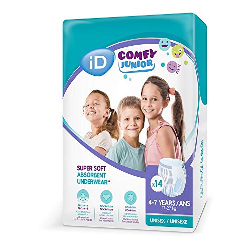 iD Comfy Junior Pants - 4 Packs of 14