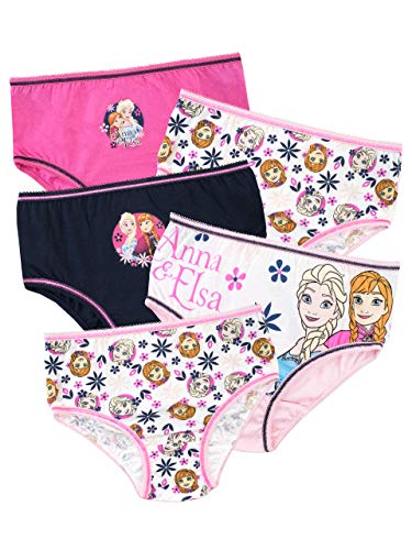 Frozen Girls' Underwear | Anna & Elsa 5-Pack