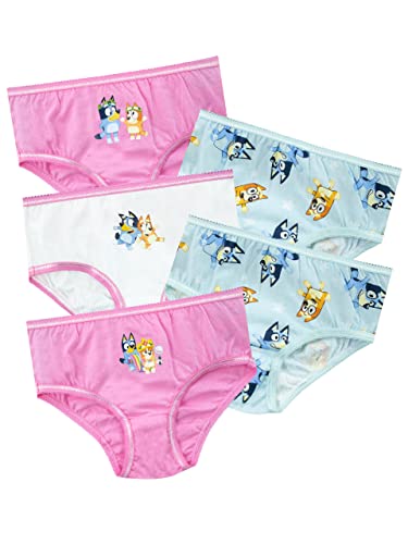 Bluey Girls Underwear 3-4 Years (Pack of 5)