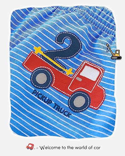 Adorel Boys Cotton Underwear 10-Pack, Auto Striped, 4-5 Years