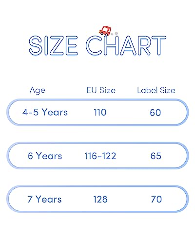 Adorel Boys Cotton Underwear 10-Pack, Auto Striped, 4-5 Years