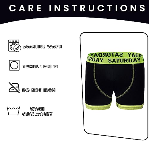 Boys' 7-Day Week Boxers: Cotton Rich, Size 13