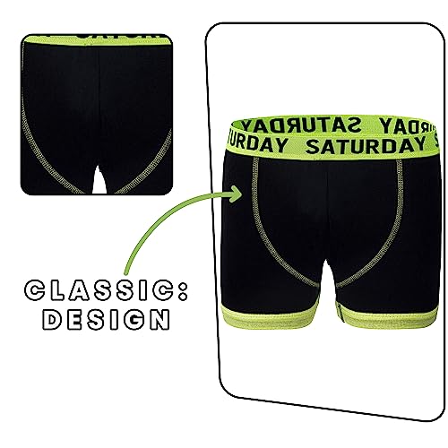 Boys' 7-Day Week Boxers: Cotton Rich, Size 13