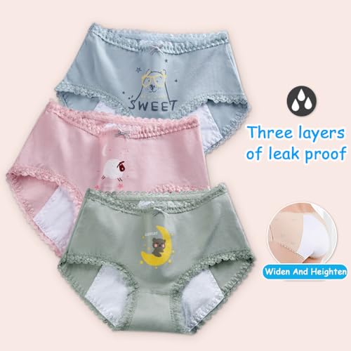 Pack of 5 Soft Cotton Leak-Proof Period Pants