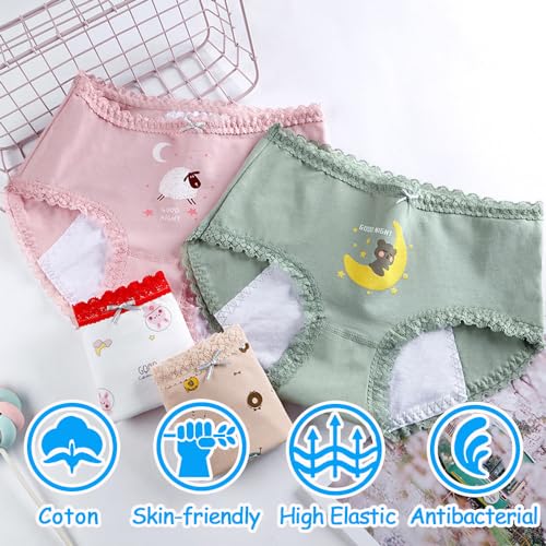 Pack of 5 Soft Cotton Leak-Proof Period Pants