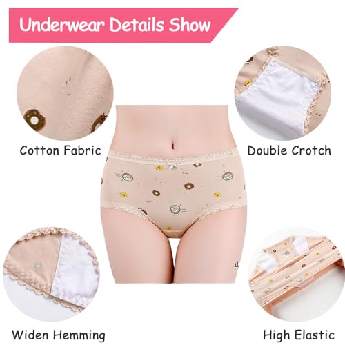 Pack of 5 Soft Cotton Leak-Proof Period Pants