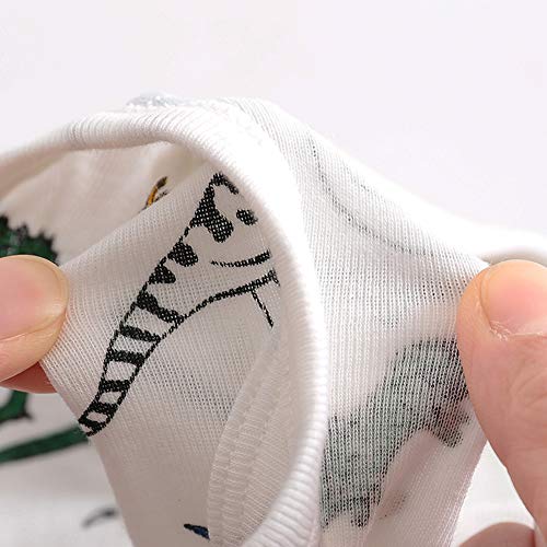 JackLoveBriefs Boys' Dinosaur Truck Underwear - Pack of 9