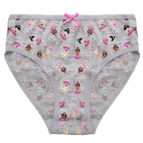 Girls Cotton Mix Underwear Pack - Age 3-4 - 7 Ballerina Designs