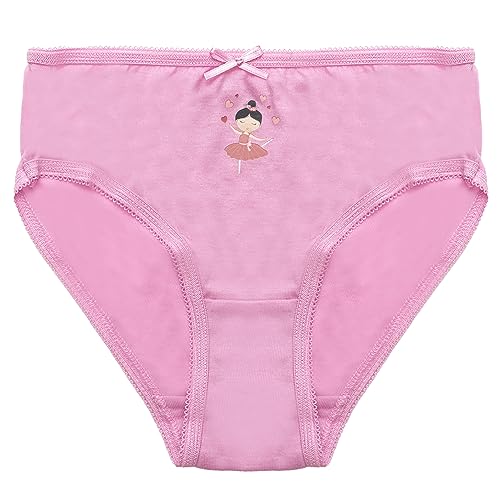 Girls Cotton Mix Underwear Pack - Age 3-4 - 7 Ballerina Designs