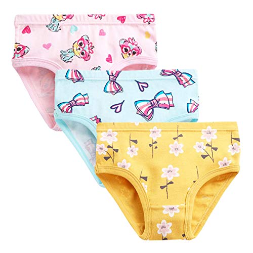 JackLoveBriefs Girls' Knickers - Pack of 9 - Size 100